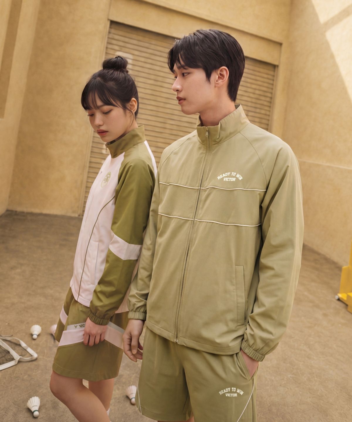 빅터(VICTOR) DESERT WHISPER 공용 집업 바람막이 (VTC6CJK001U)