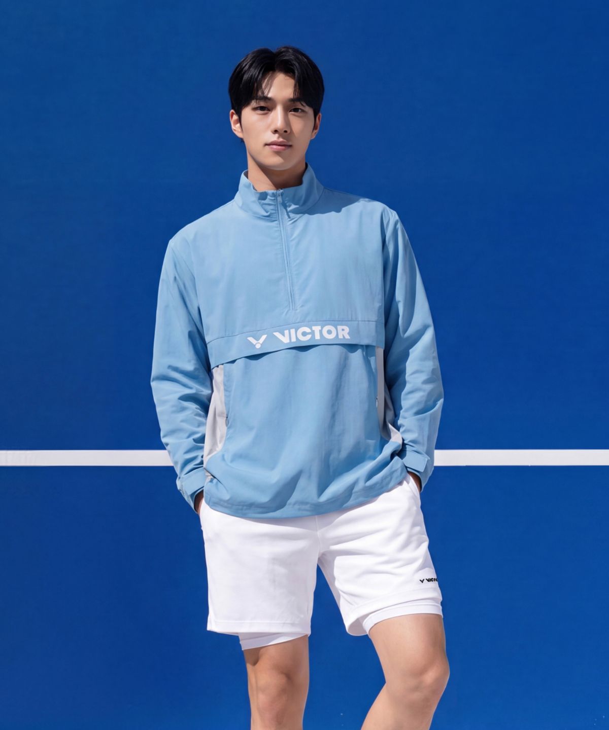 빅터(VICTOR) HALF UTILITY 공용 하이넥 점퍼 (VTC6CAN002U)