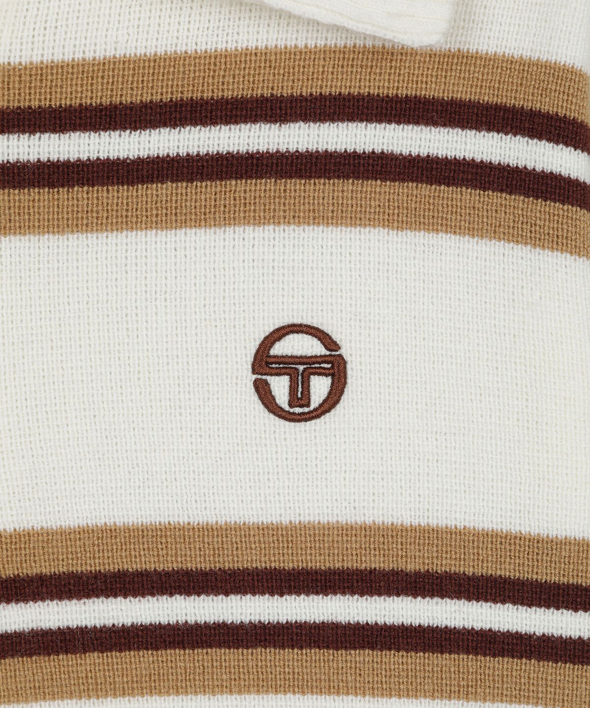 세르지오 타키니(SERGIO TACCHINI) W 울캐시 니트 하프집 스웨터 (Ptn.Ivory)