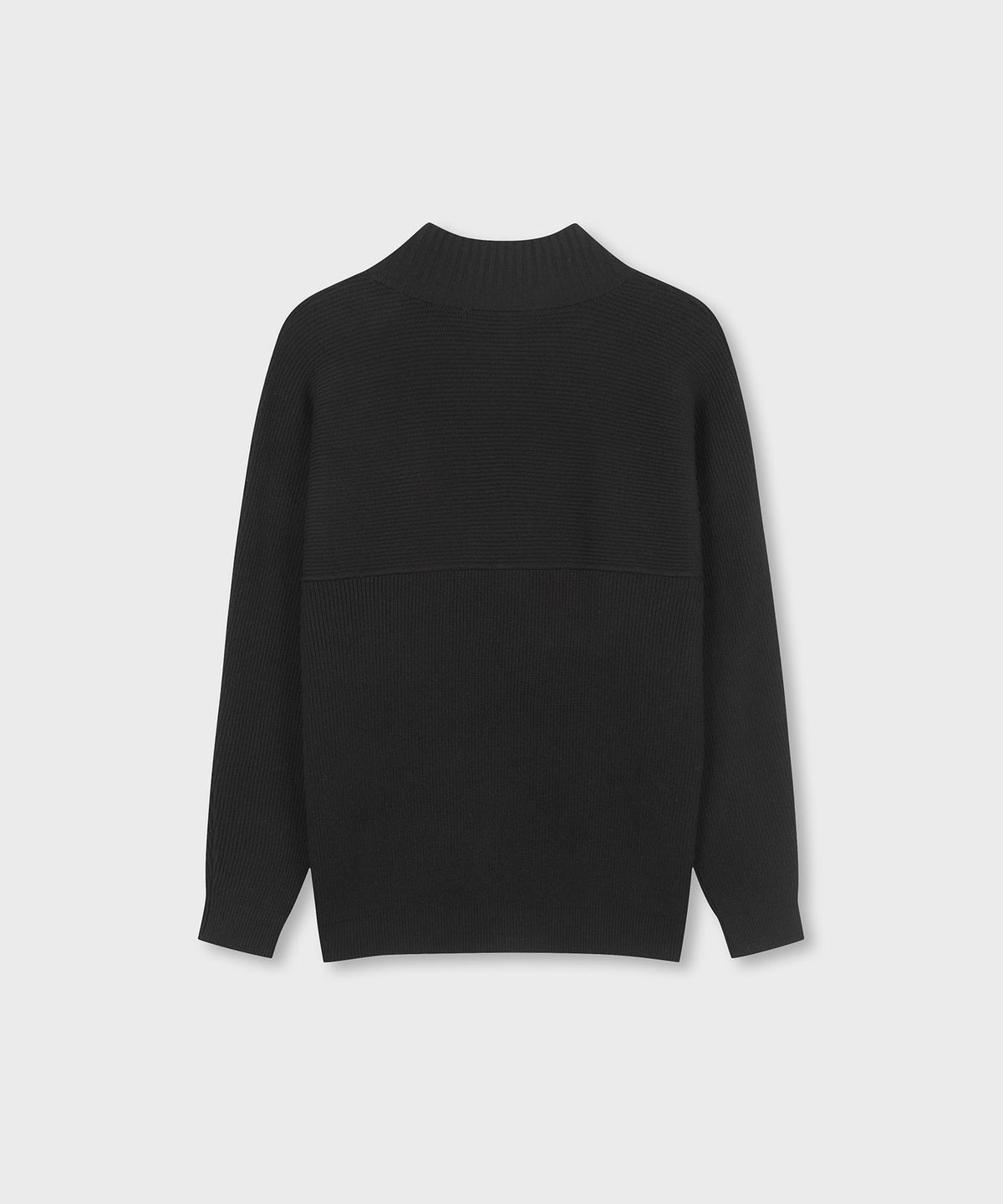 세르지오 타키니(SERGIO TACCHINI) M 하프집 스웨터 (Black)