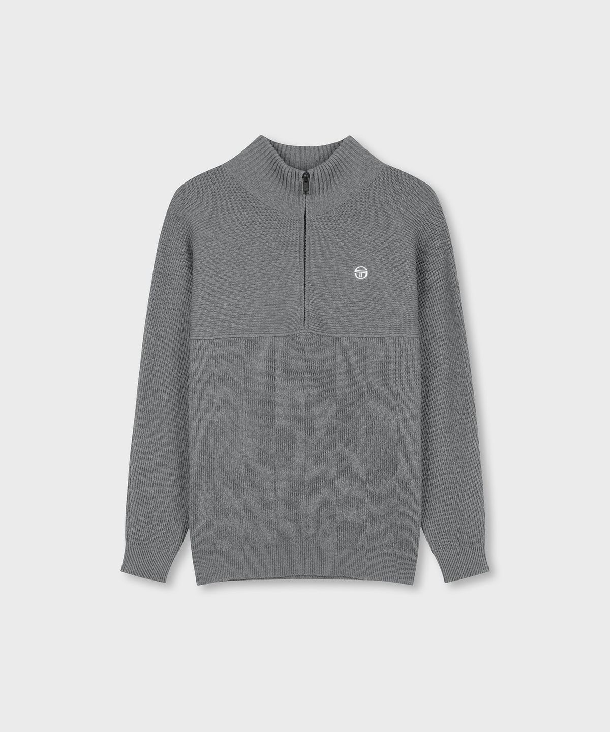 세르지오 타키니(SERGIO TACCHINI) M 하프집 스웨터 (D.Grey)