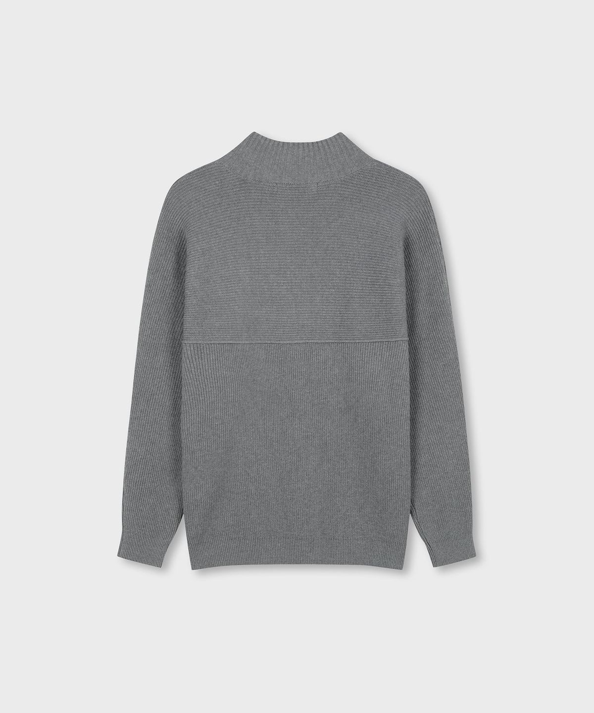 세르지오 타키니(SERGIO TACCHINI) M 하프집 스웨터 (D.Grey)