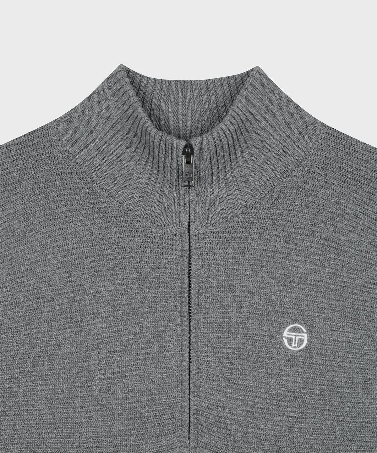 세르지오 타키니(SERGIO TACCHINI) M 하프집 스웨터 (D.Grey)