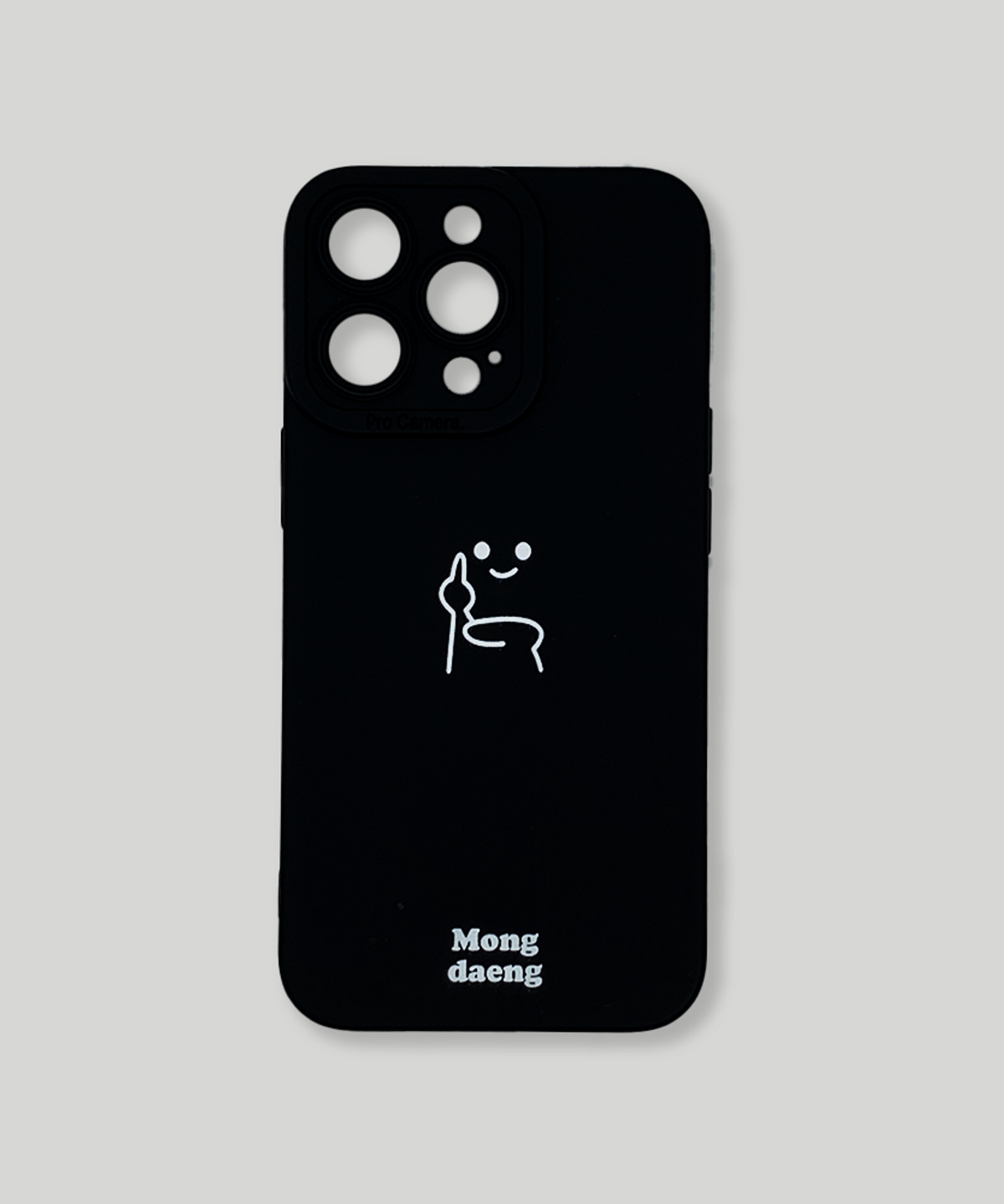몽댕(MONGDAENG) simple finger drawing case 손그림 아이폰 케이스