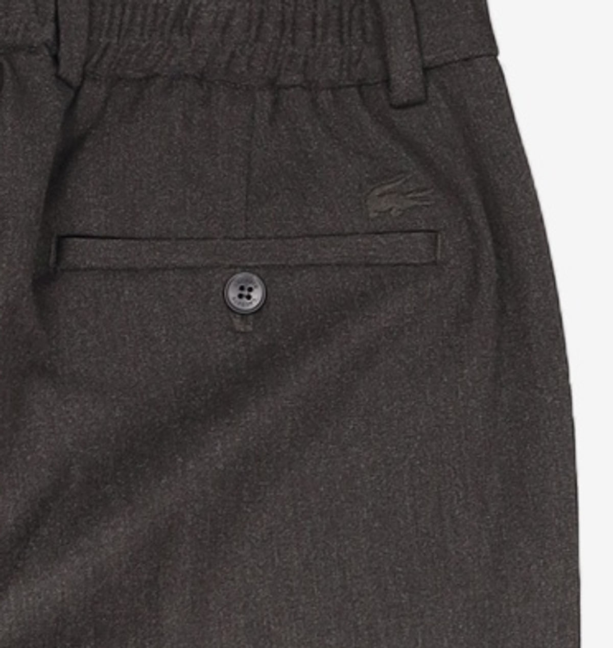 라코스테(LACOSTE) 남성 테이퍼드핏 밴딩 슬랙스 HH445E-51NR 031 42