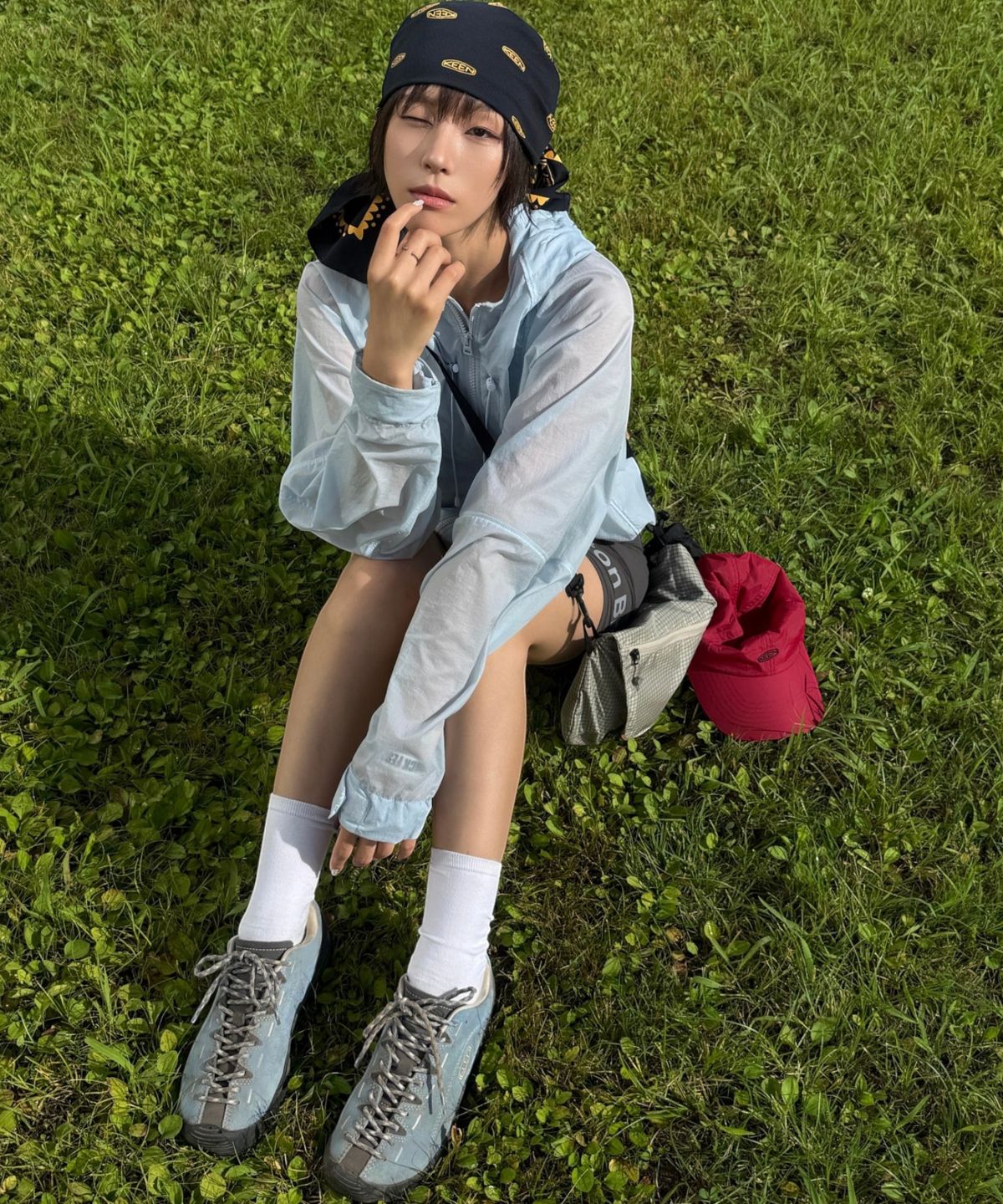 킨(KEEN) 재스퍼 여성 스니커즈 FADED DENIM/MAGNET