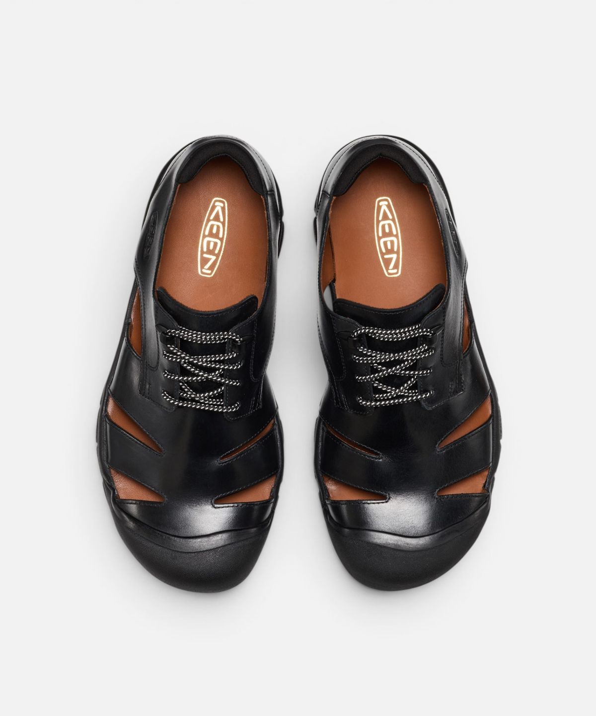 킨(KEEN) [NOCTURNAL FORMAL PACK] 뉴포트 옥스포드 남성 샌들 BLACK