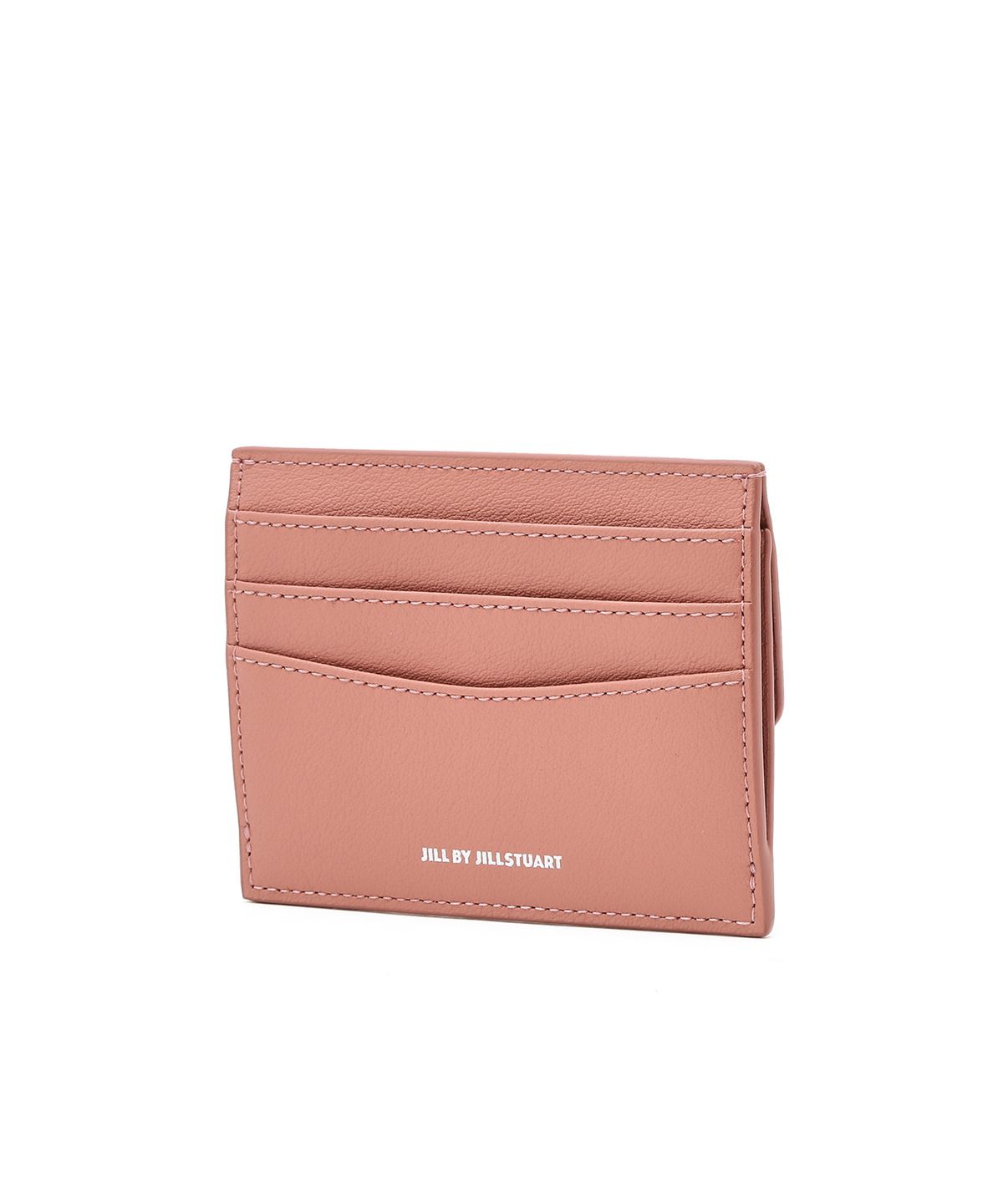 질바이질스튜어트(JILL BY JILLSTUART) [오르빗] 장식 소가죽 플랩 카드지갑 - 2colors