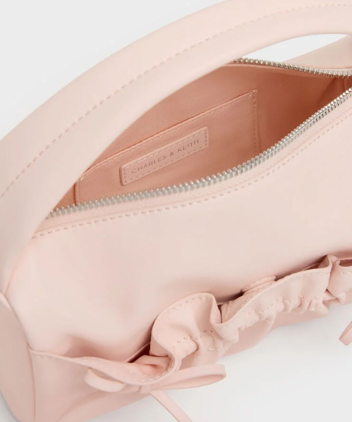 찰스앤키스(CHARLES & KEITH) 리스 셔링 보우 탑 핸들 백 CK2-50671909