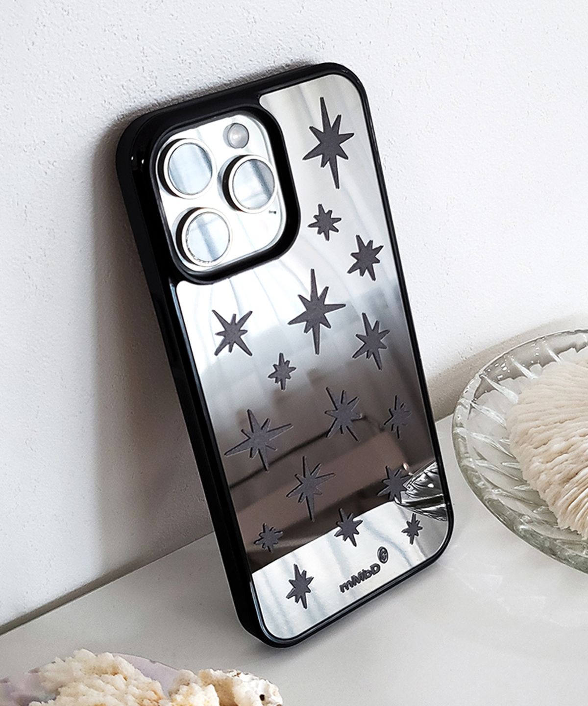 메모리즈바운더리(MEMORIESBOUNDARY) Stellar Scatter Black Mirror Phone Case (BK / MagSafe)