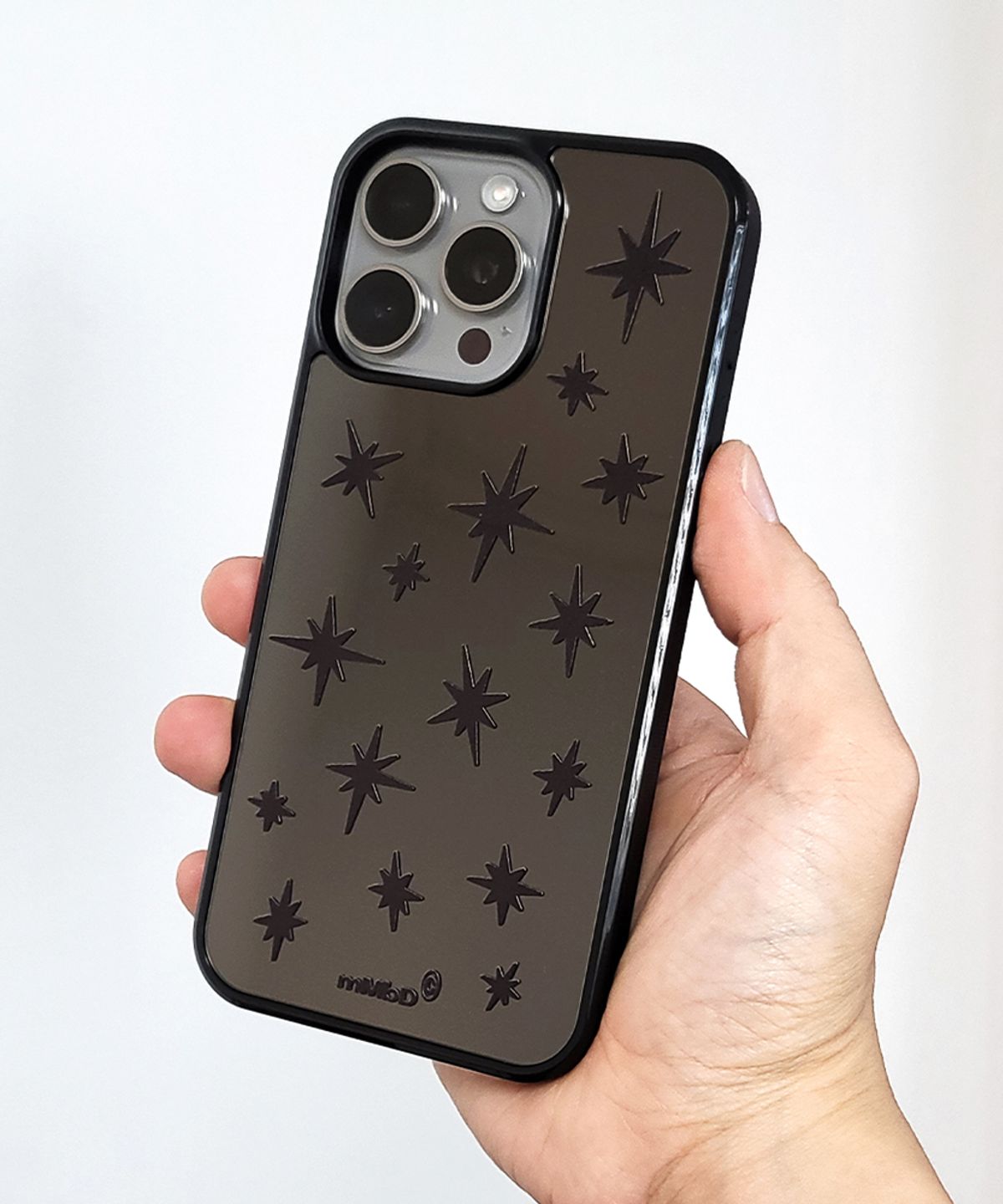 메모리즈바운더리(MEMORIESBOUNDARY) Stellar Scatter Black Mirror Phone Case (BK / MagSafe)