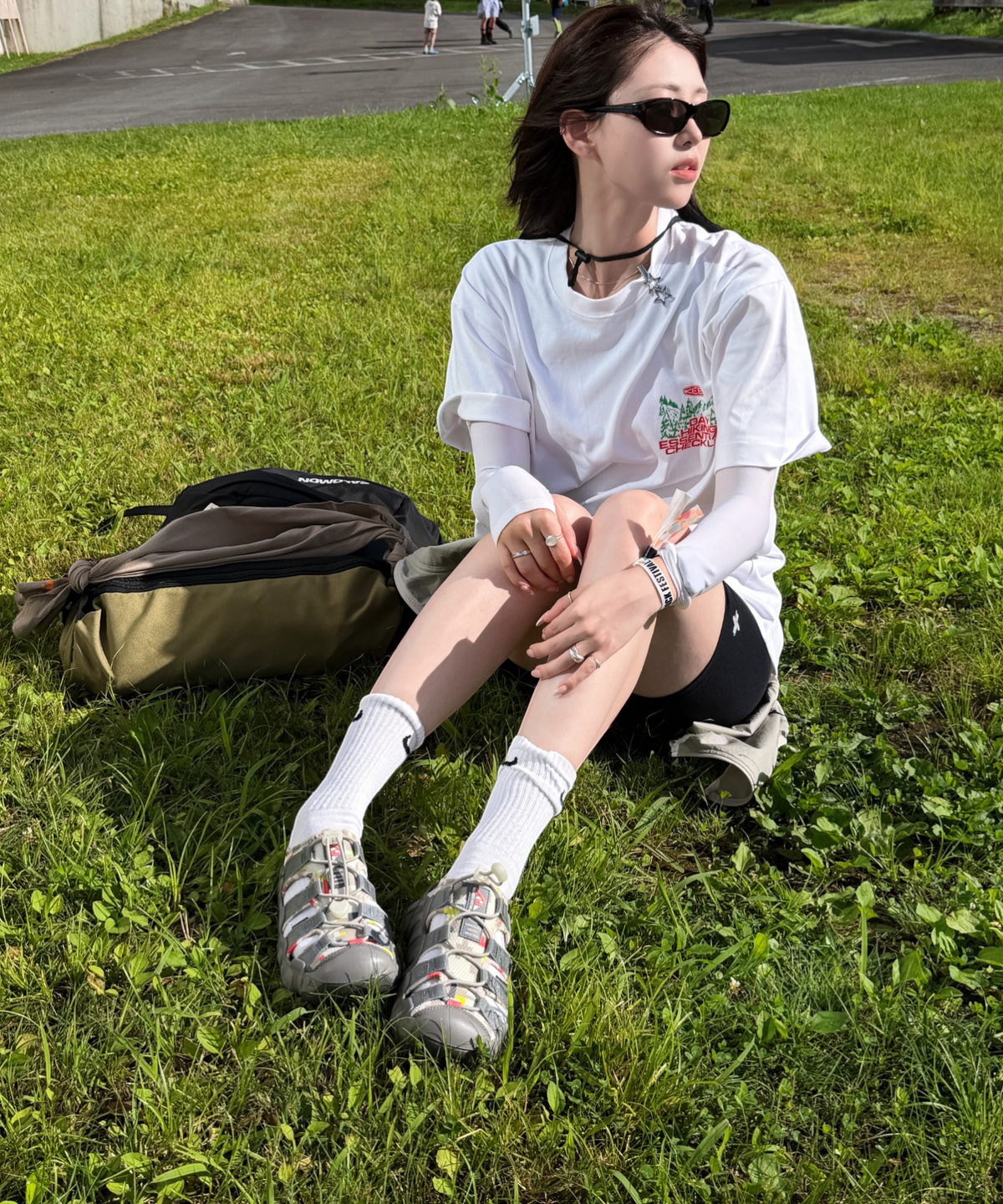 킨(KEEN) [FUJI ROCK x KEEN] 하이퍼포트 H2 여성 샌들 MULTI/ABBEY STONE