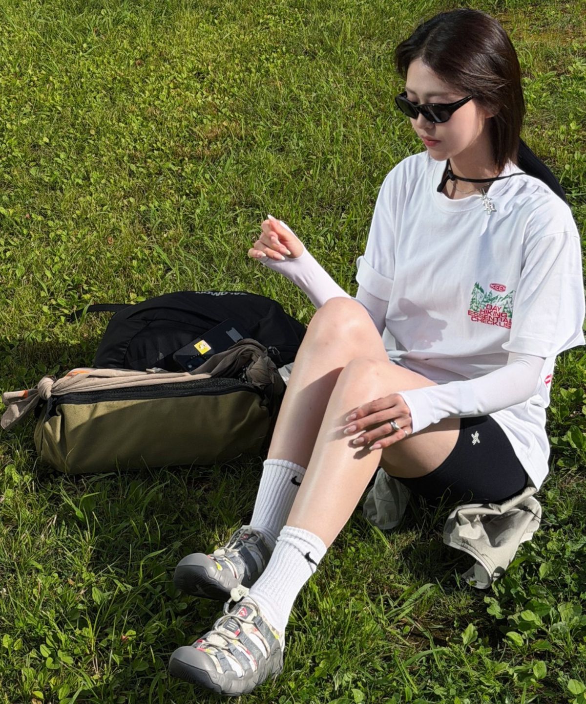 킨(KEEN) [FUJI ROCK x KEEN] 하이퍼포트 H2 여성 샌들 MULTI/ABBEY STONE