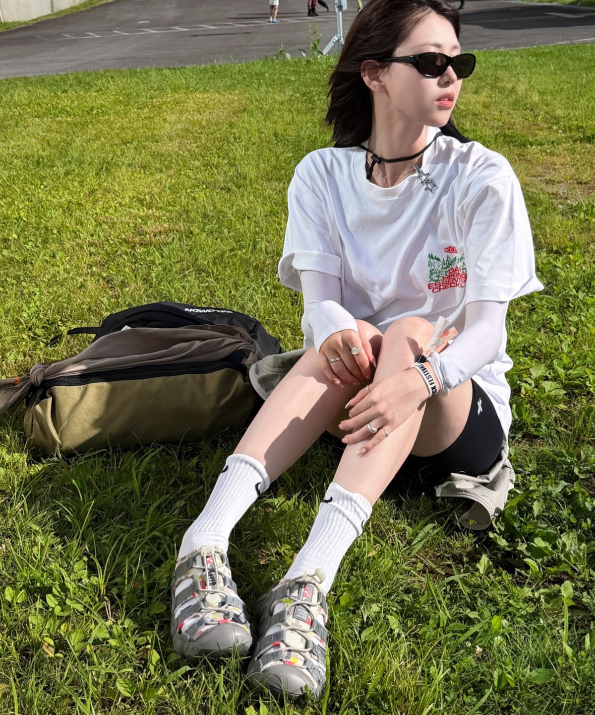 킨(KEEN) [FUJI ROCK x KEEN] 하이퍼포트 H2 여성 샌들 MULTI/ABBEY STONE