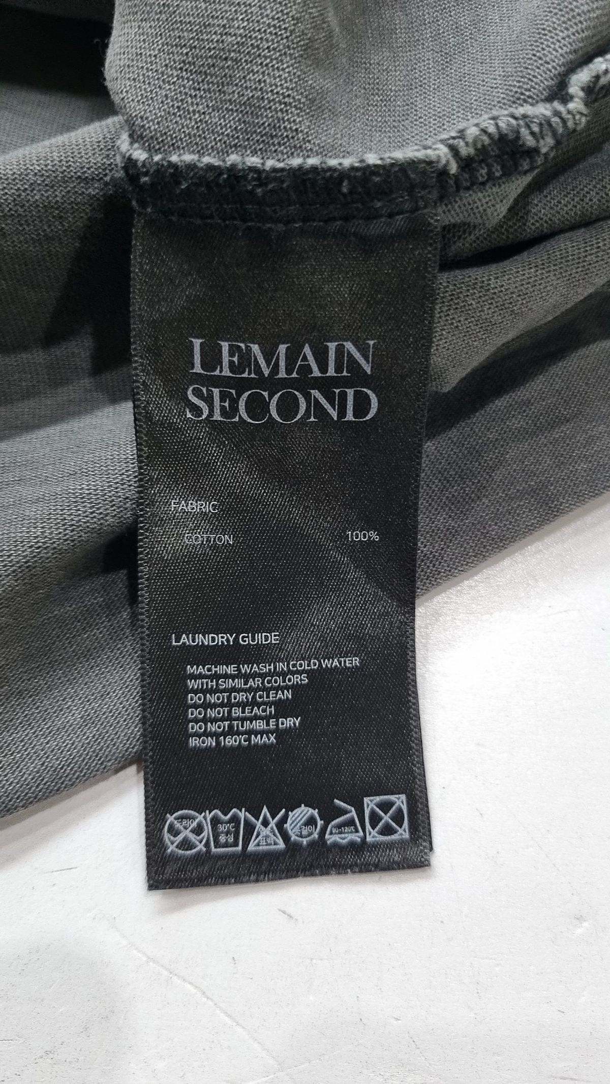 리메인세컨드(LEMAIN SECOND) 반소매 티셔츠 L