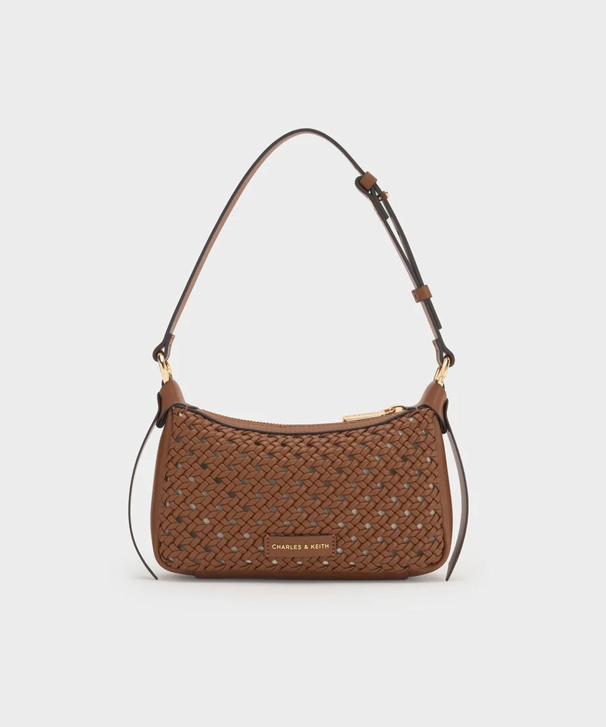 찰스앤키스(CHARLES & KEITH) 미니 칼라 우븐 숄더백 3colors CK2-20671784-2