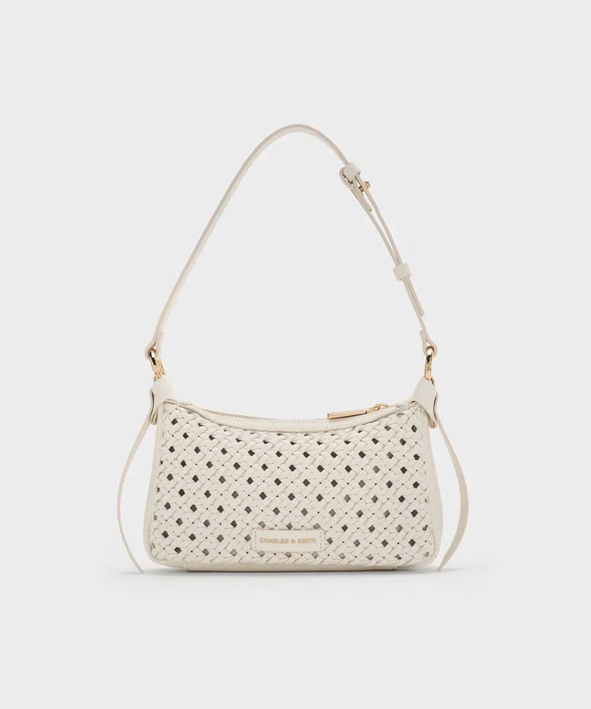 찰스앤키스(CHARLES & KEITH) 미니 칼라 우븐 숄더백 3colors CK2-20671784-2