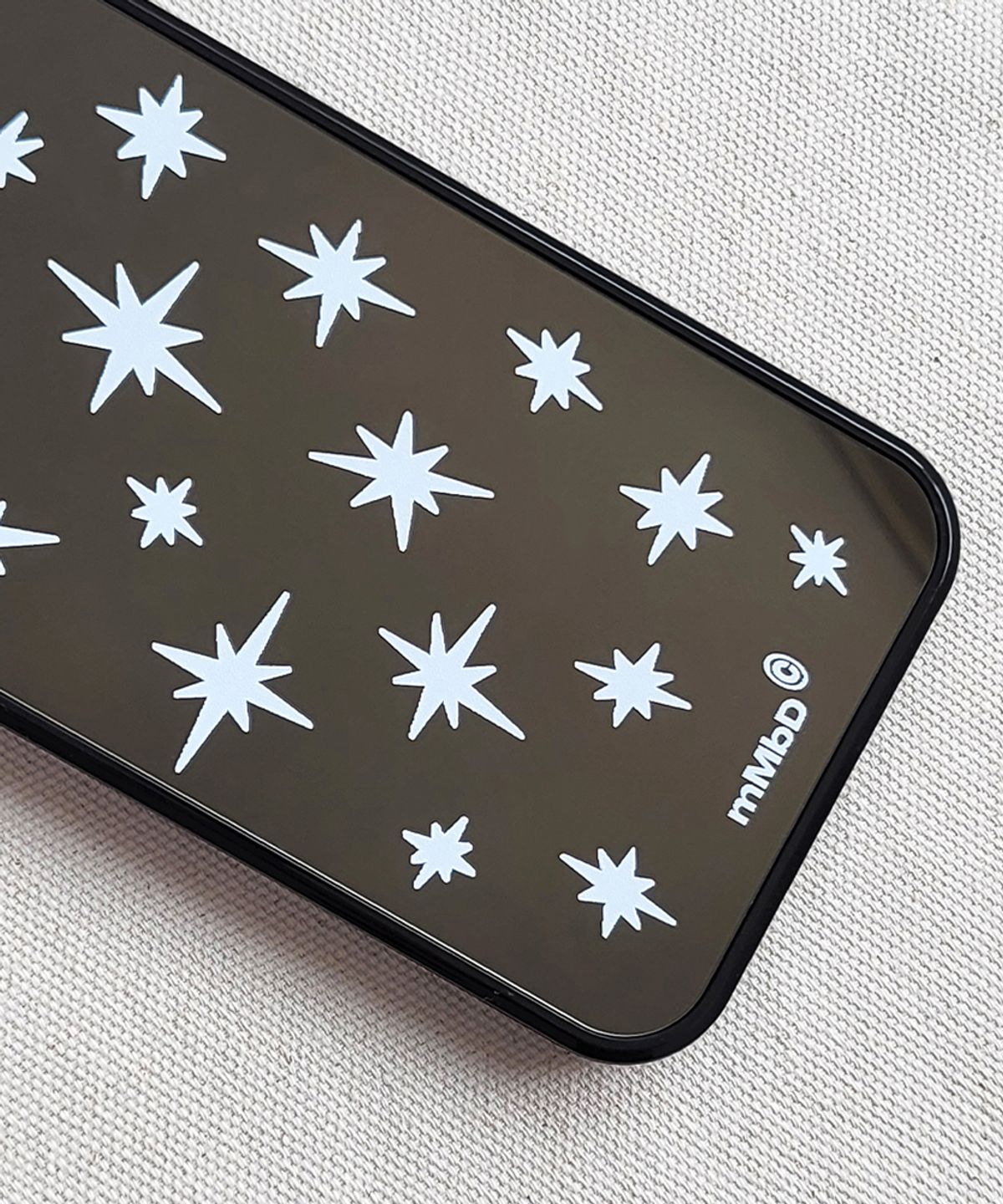 메모리즈바운더리(MEMORIESBOUNDARY) Stellar Scatter Black Mirror Phone Case (WH / MagSafe)