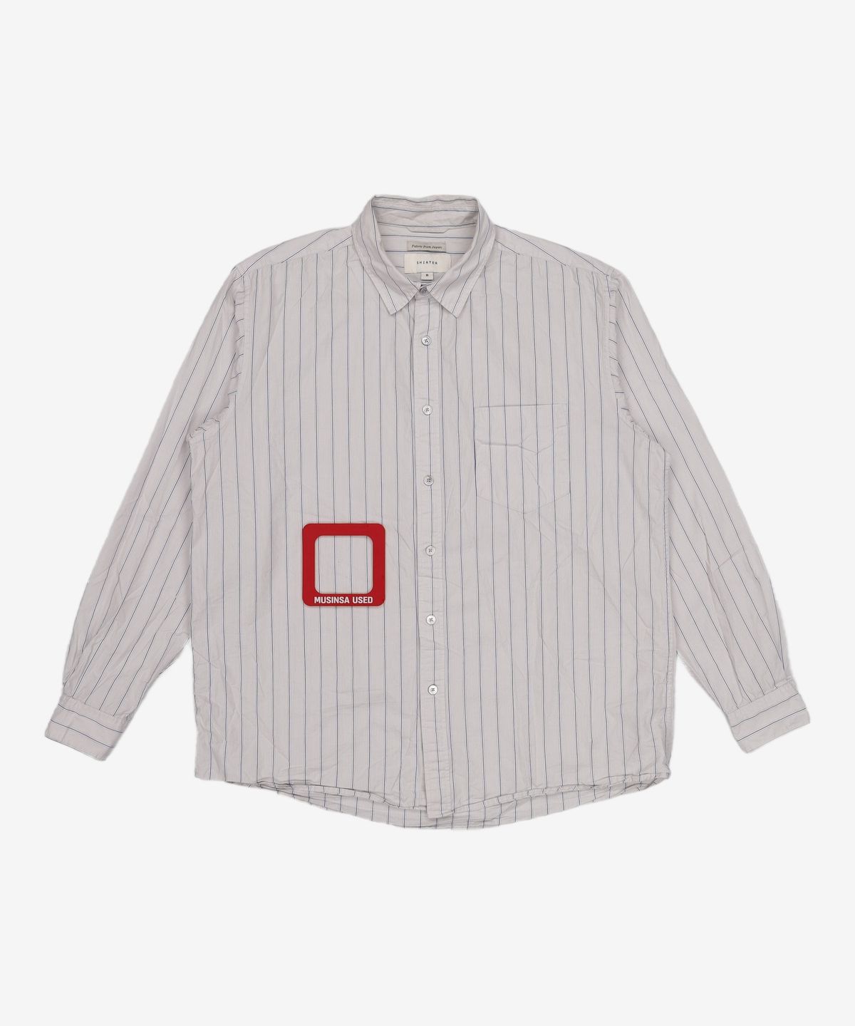 셔터(SHIRTER) KENNETH SHIRT (STRIPE GREY) M