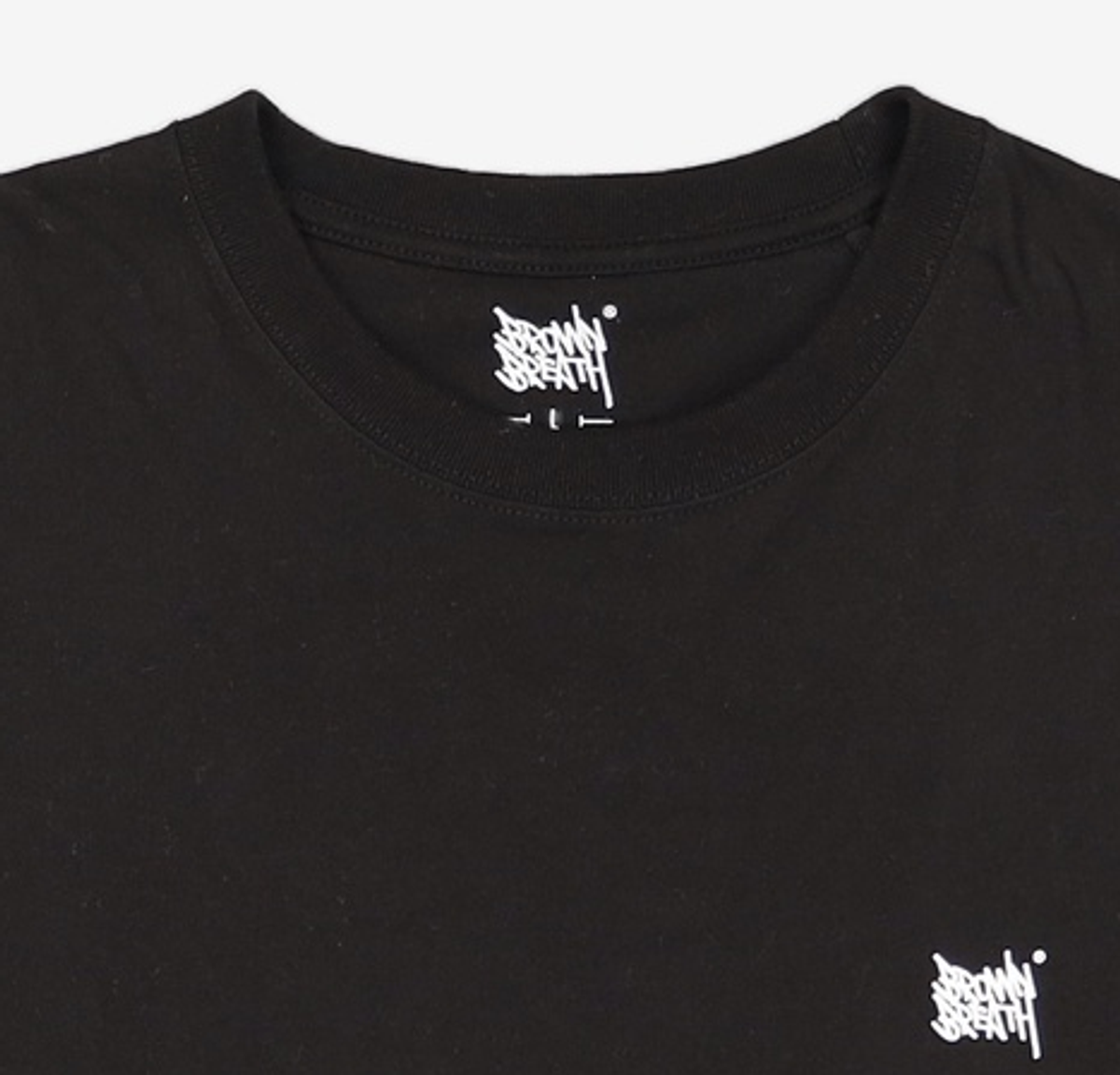 브라운브레스(BROWNBREATH) TAG OG TEE - BLACK L