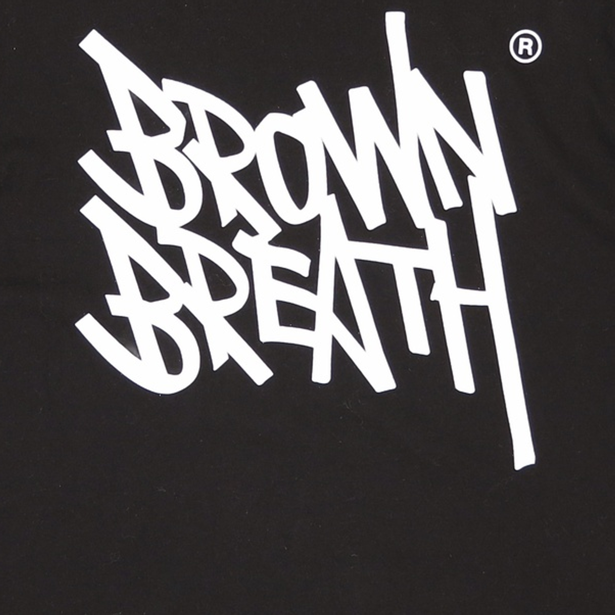 브라운브레스(BROWNBREATH) TAG OG TEE - BLACK L