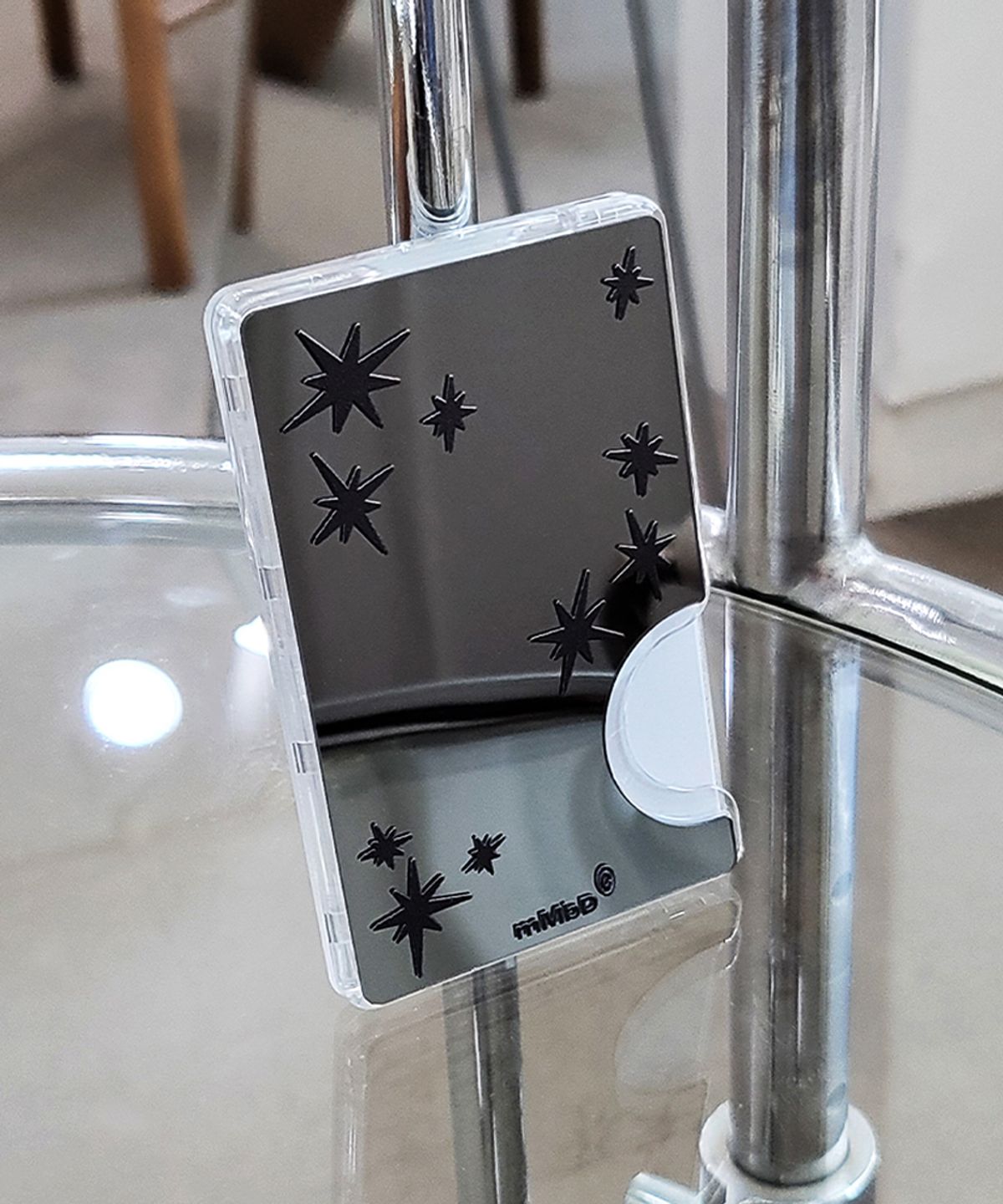메모리즈바운더리(MEMORIESBOUNDARY) Stellar Scatter MagSafe Card Wallet BK (BlackMirror)
