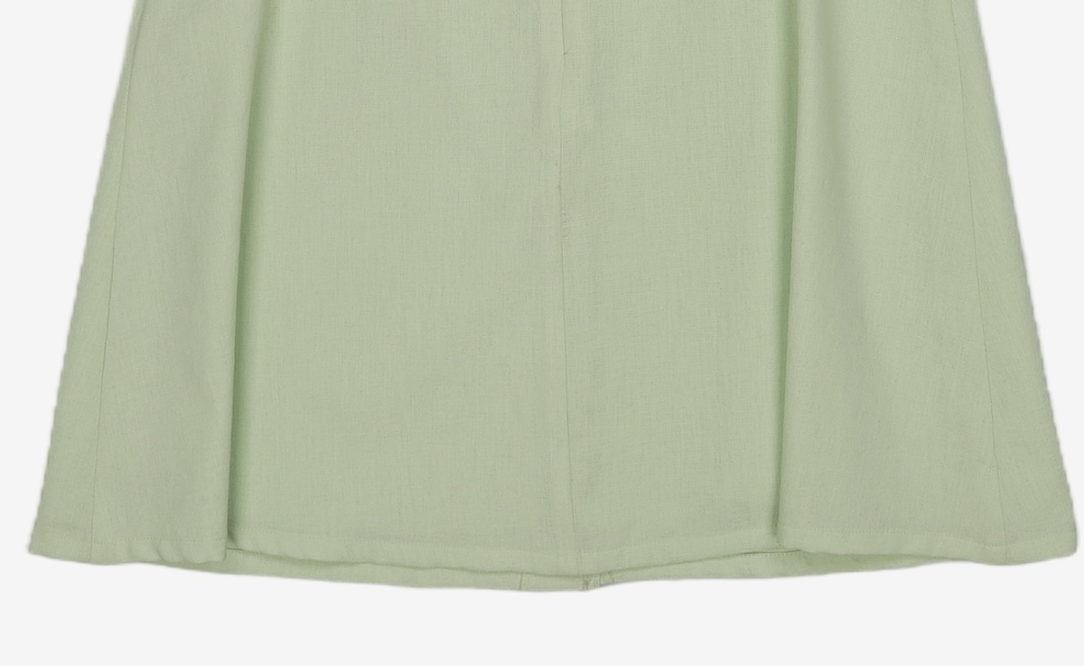 미쏘(MIXXO) 퍼프소매 A라인 미니 원피스_MIWOWD702G M