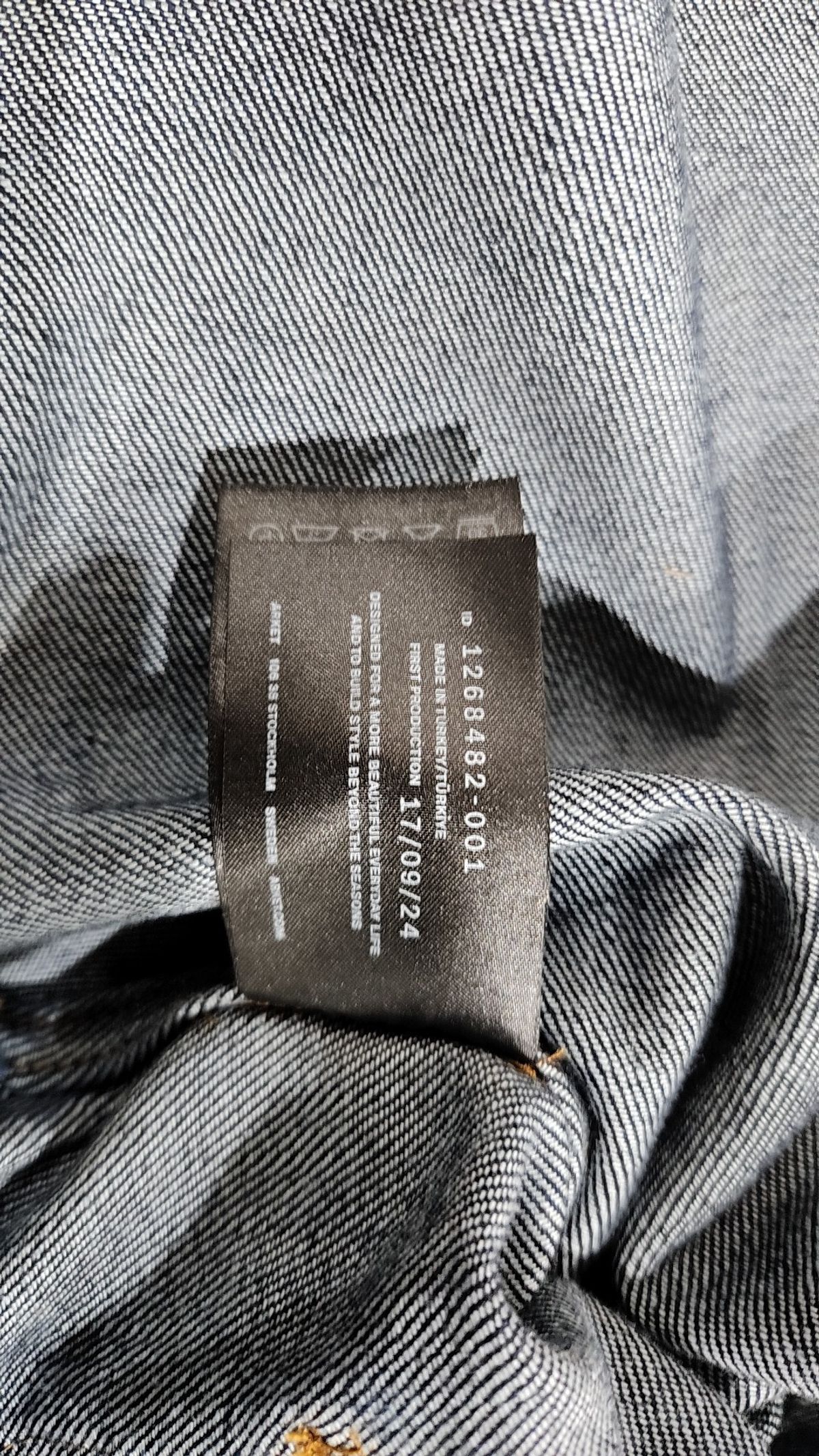 자라(ZARA) 데님/트러커 재킷 38