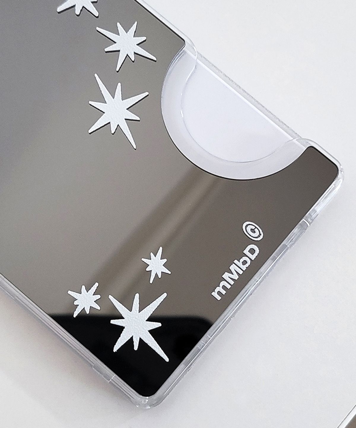 메모리즈바운더리(MEMORIESBOUNDARY) Stellar Scatter MagSafe Card Wallet WH (BlackMirror)