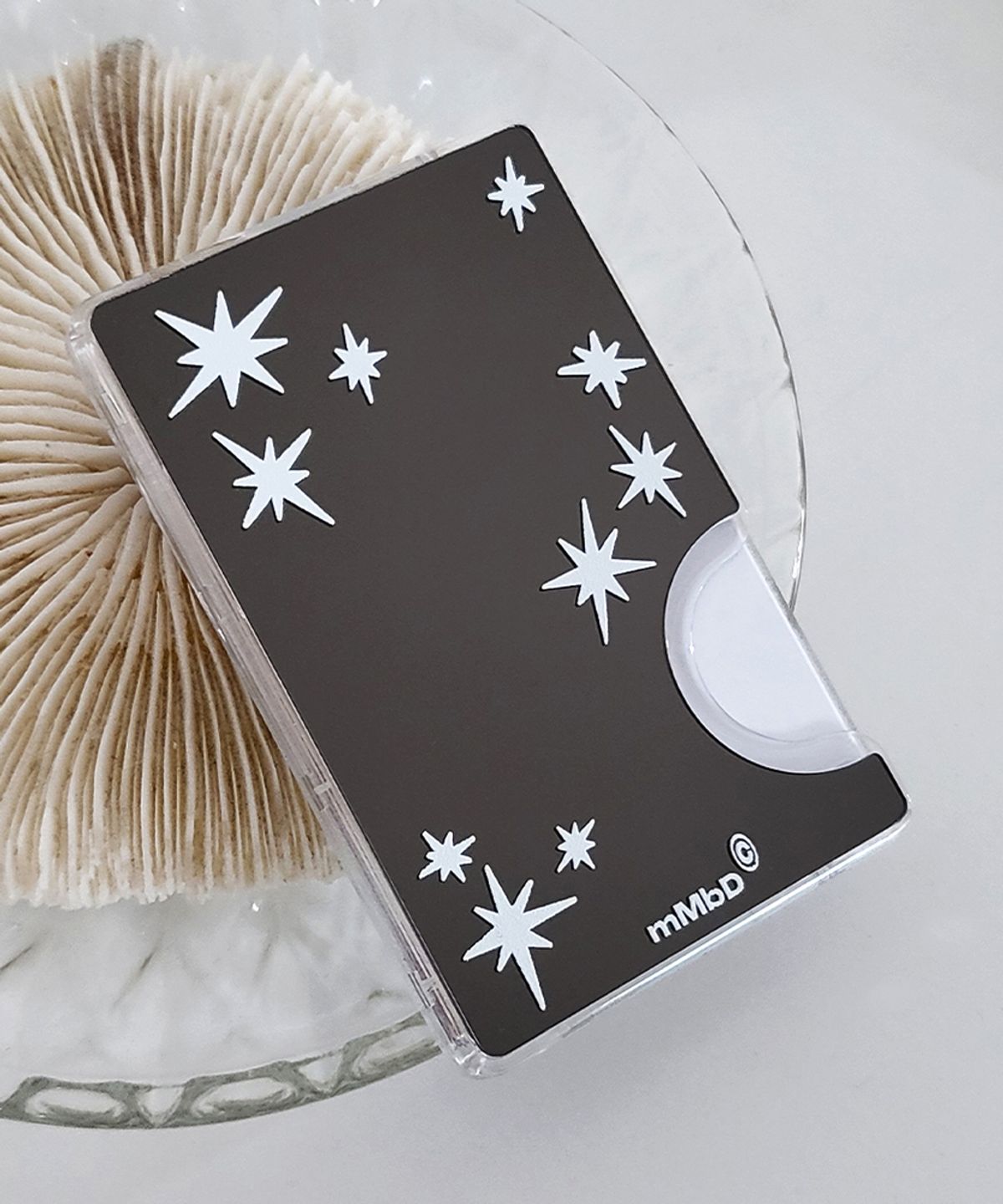 메모리즈바운더리(MEMORIESBOUNDARY) Stellar Scatter MagSafe Card Wallet WH (BlackMirror)