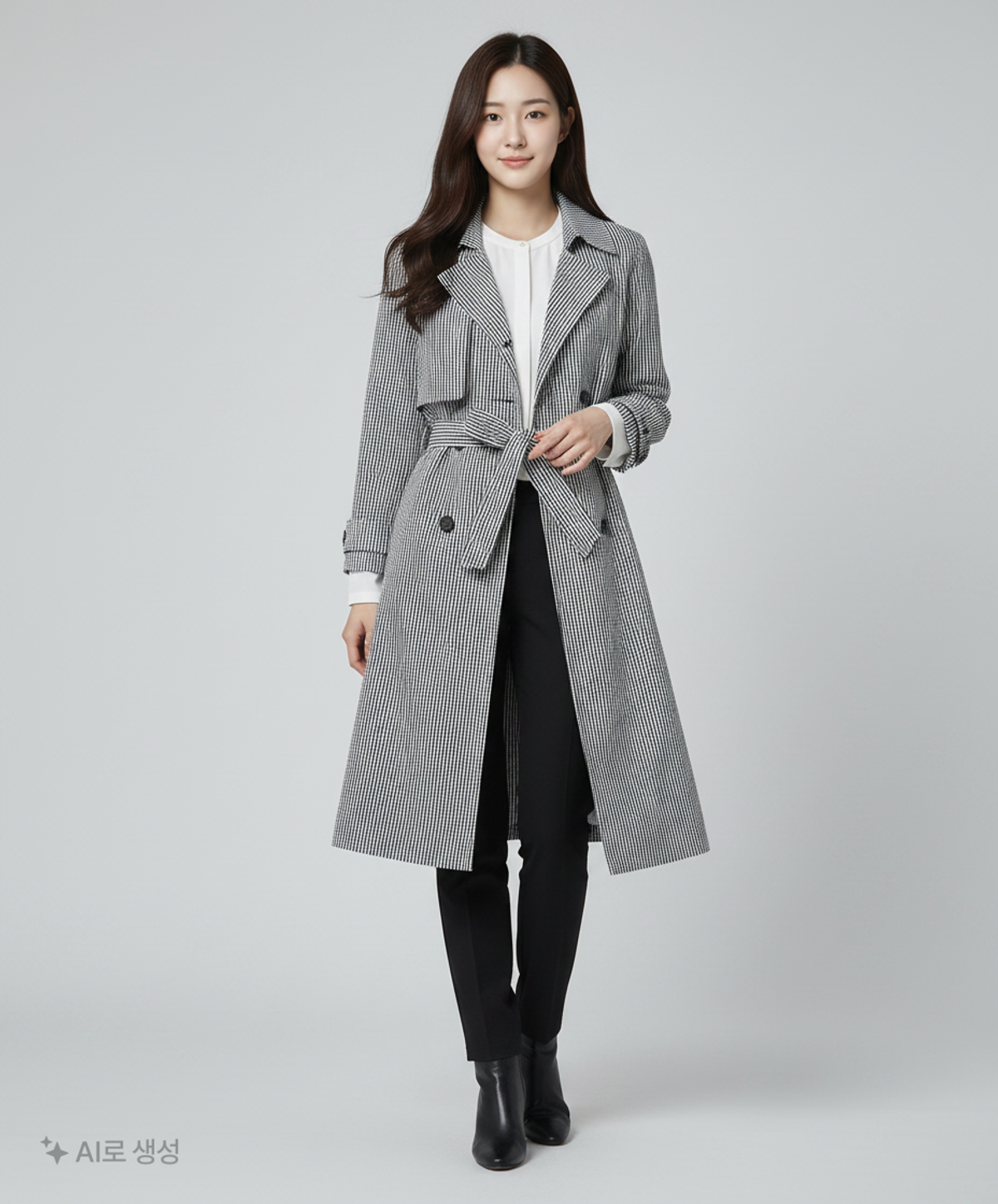 더아이잗컬렉션(THE IZZAT COLLECTION) 봄 가을 코트 88-90-160