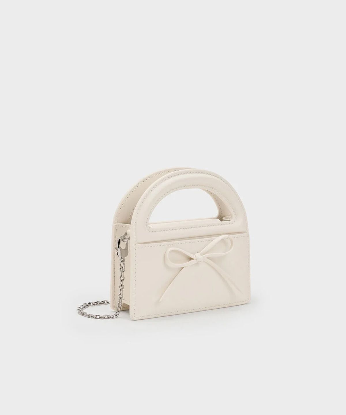 찰스앤키스(CHARLES & KEITH) 리스 보우 탑핸들 리스틀릿 2colors CK6-10681294