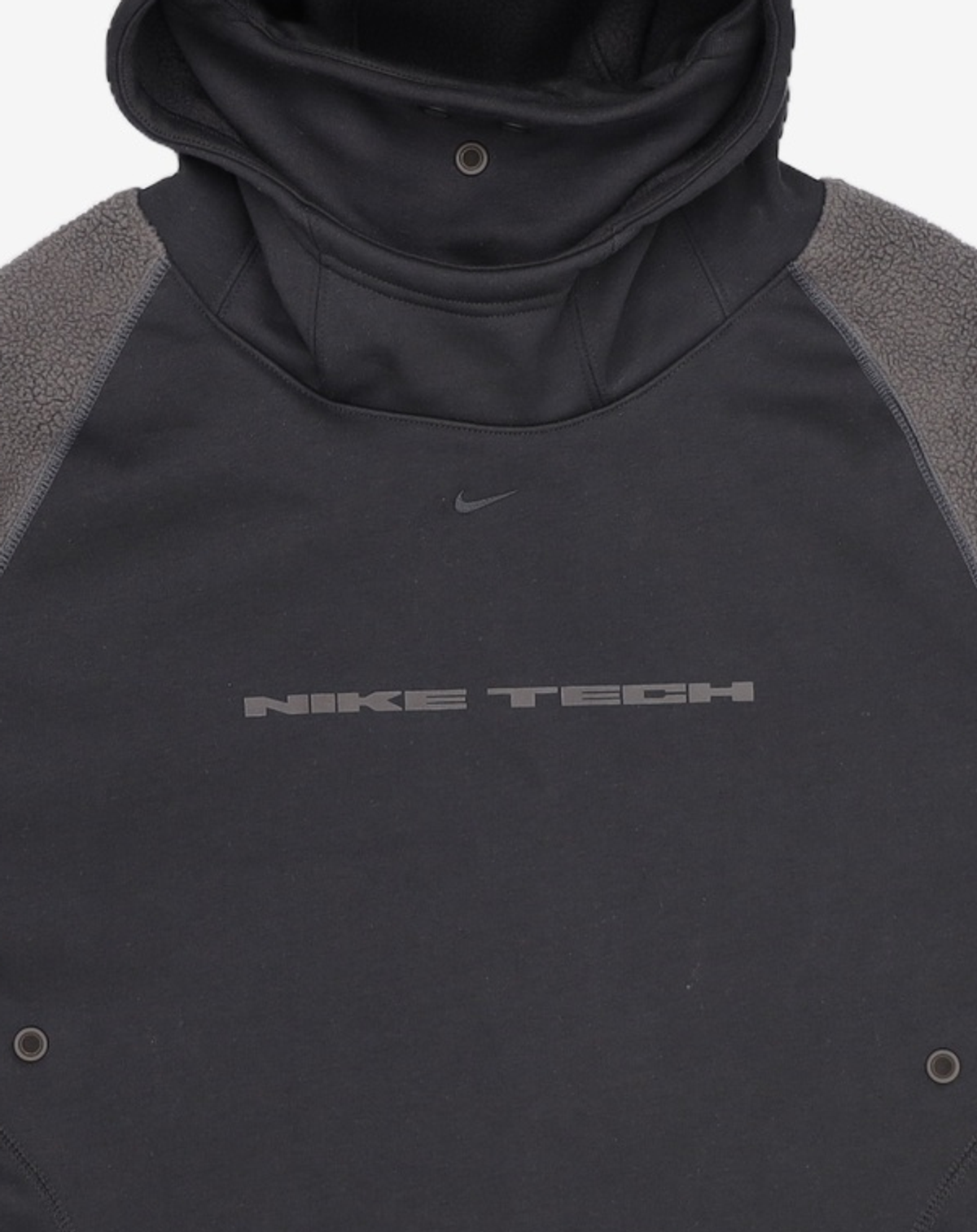 나이키(NIKE) 테크 보레아스 오버사이즈 후디 M - 블랙:앤트러사이트:블랙 / IB3364-010 M