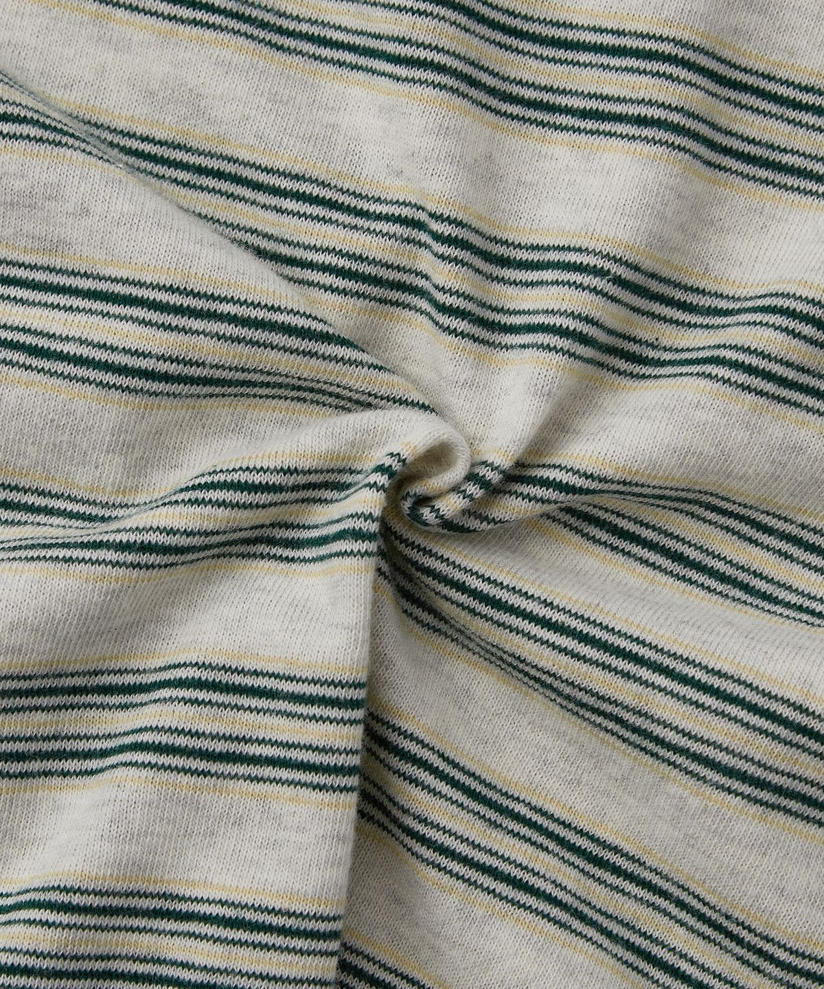 아웃스탠딩(OUTSTANDING) MULTI STRIPE POCKET LONG SLEEVE_GREEN/1%OATMEAL