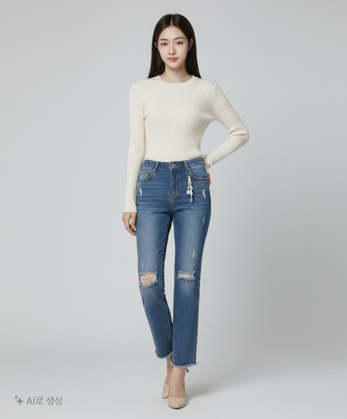 타임(Time) 청/데님 팬츠 64-94