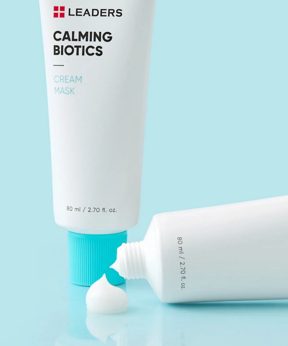 리더스코스메틱(LEADERS COSMETICS) 리더스 카밍 바이오틱스 젤 클렌저 200ml+보습 장벽 크림 80ml