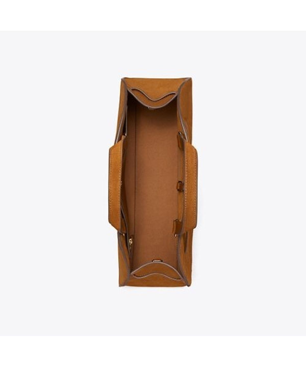 토리버치(TORYBURCH) 로미 스웨이드 바울레토 - 카라멜