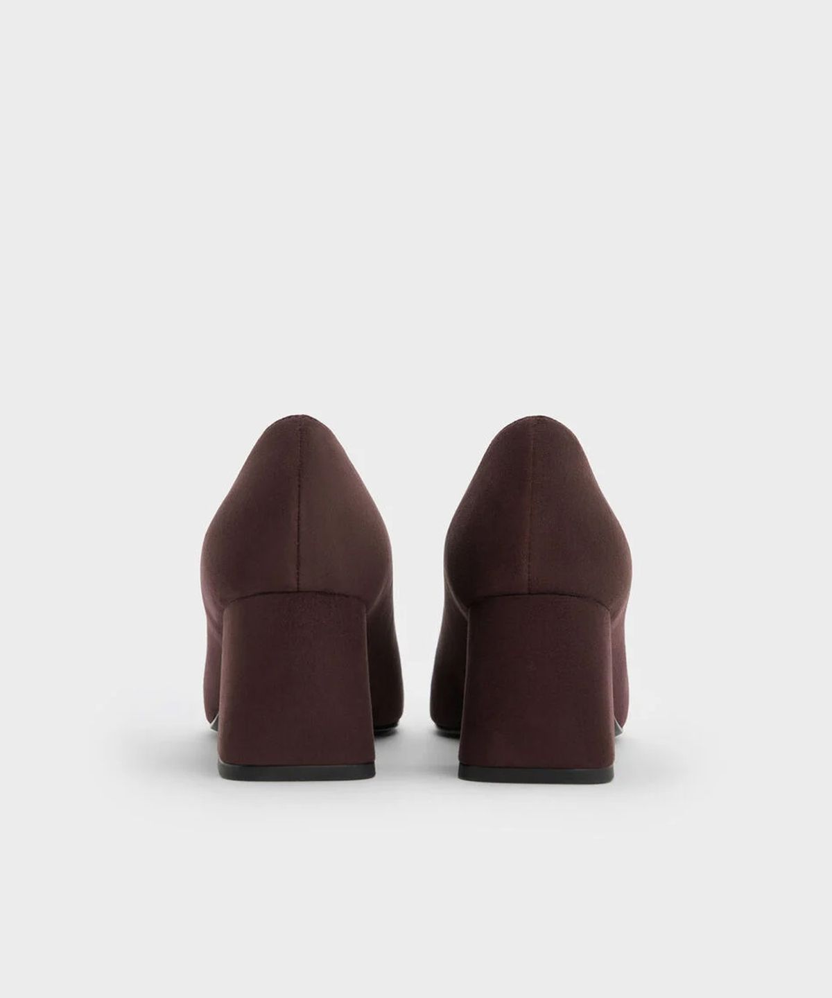 찰스앤키스(CHARLES & KEITH) 스퀘어 토 블록 힐 로퍼 펌프스 2colors CK1-60920407