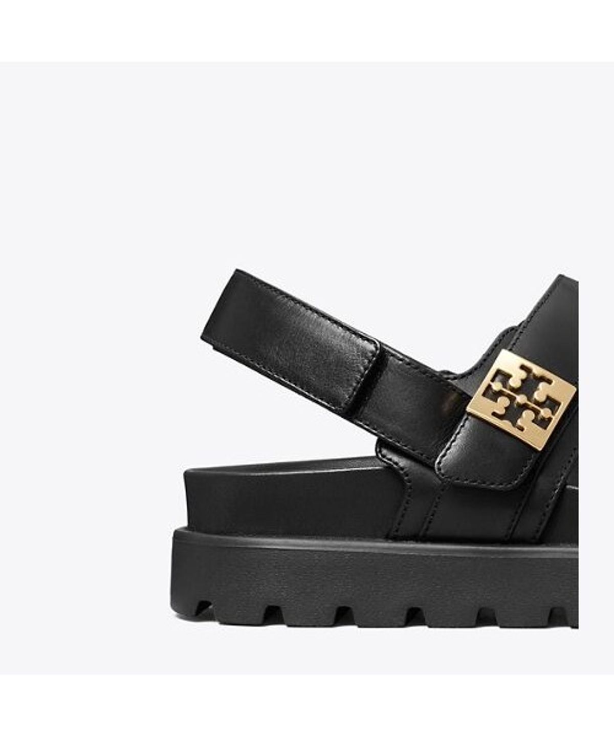 토리버치(TORYBURCH) 멜로우 스포츠 샌들 - 퍼펙트 블랙 / 골드