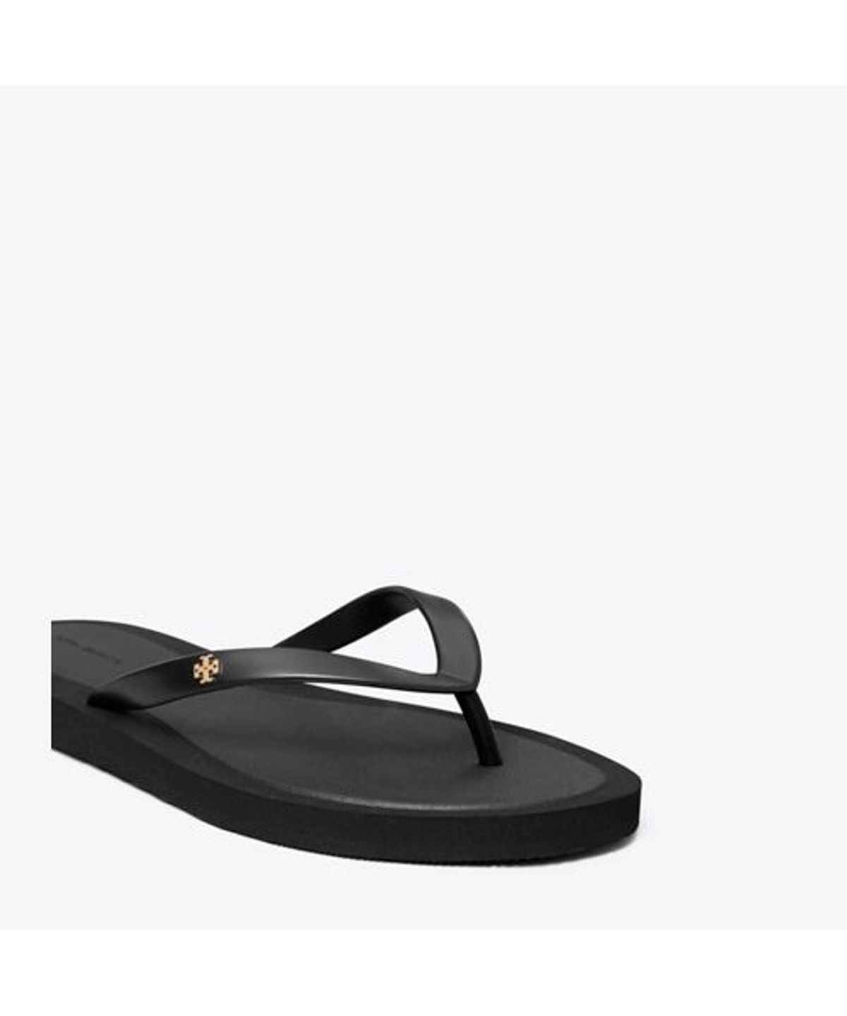 토리버치(TORYBURCH) 키라 패디드 플립플랍 - 퍼펙트 블랙 / 골드