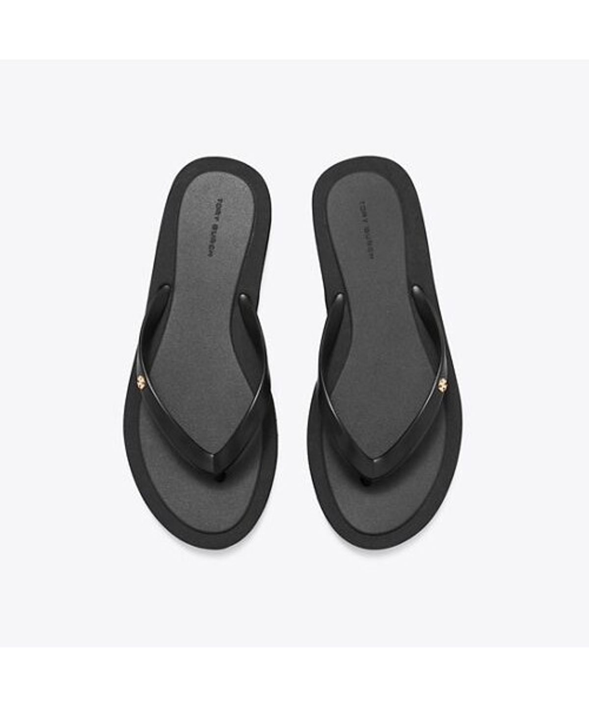 토리버치(TORYBURCH) 키라 패디드 플립플랍 - 퍼펙트 블랙 / 골드