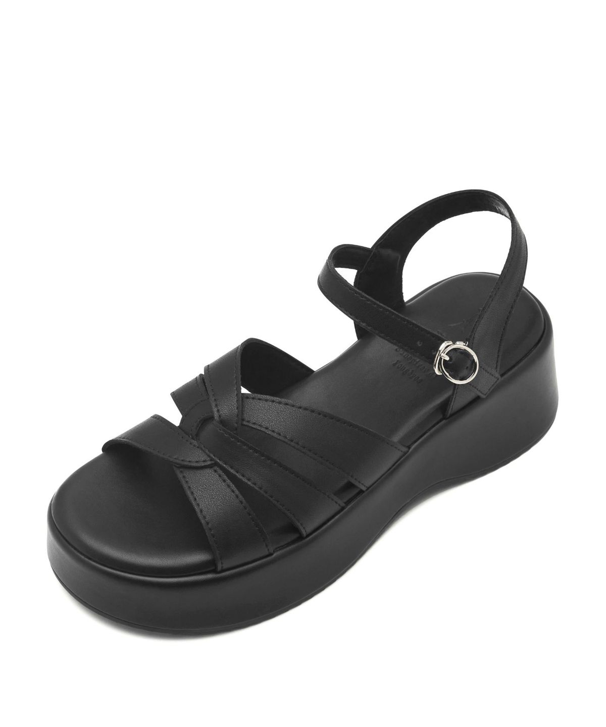아삐에 마르슈(APIED MARCHE) Ligne 블러킹 미드솔 소가죽 샌들 6cm -PM3037 (3color)