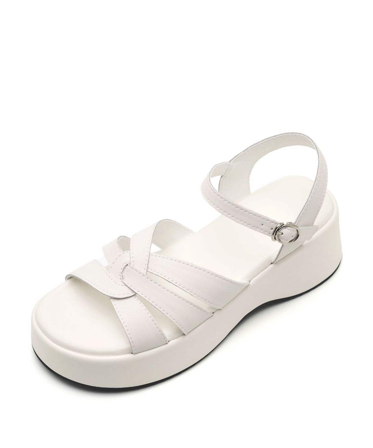 아삐에 마르슈(APIED MARCHE) Ligne 블러킹 미드솔 소가죽 샌들 6cm -PM3037 (3color)