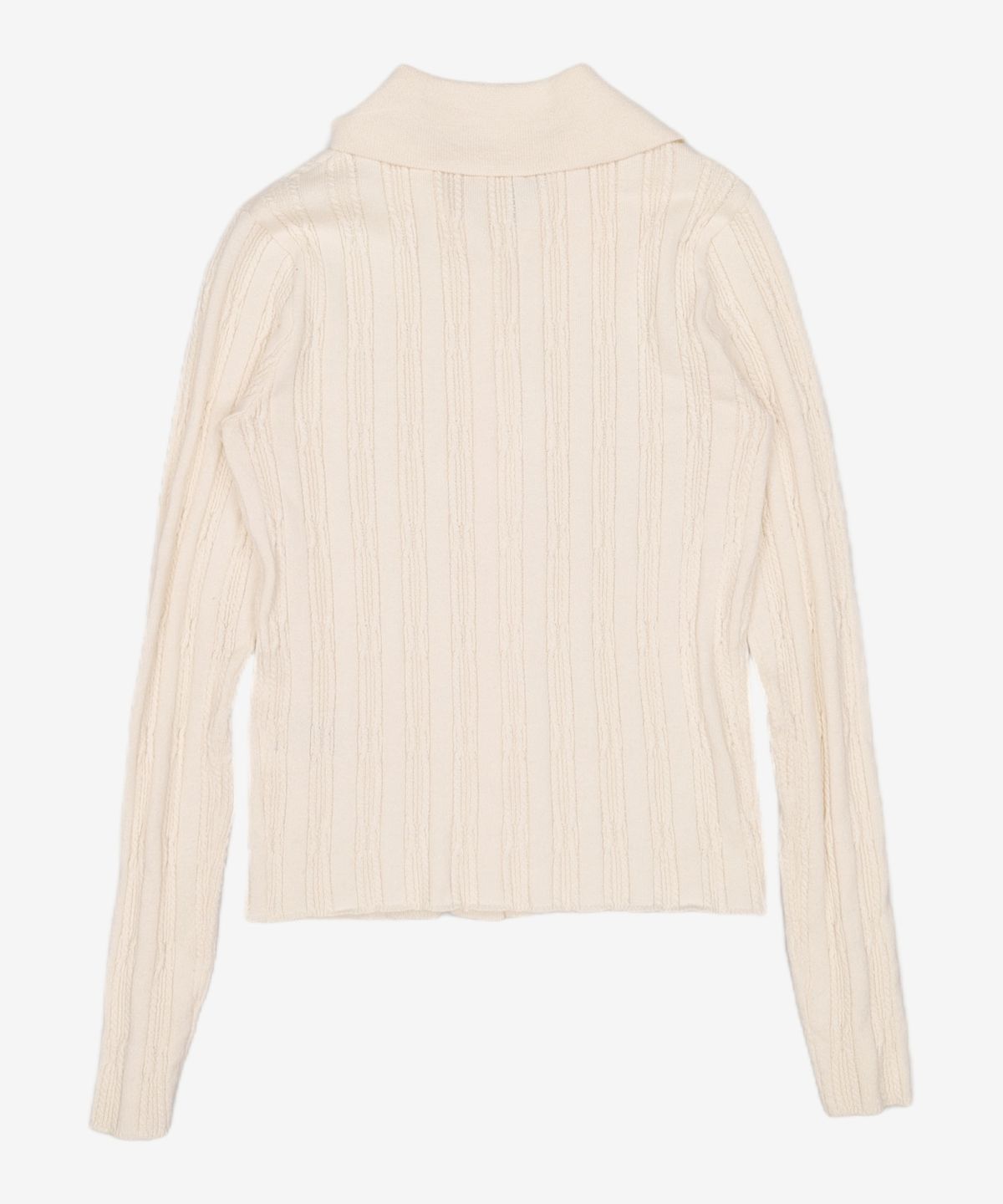 코텔로(KOTELO) Cotton Blended Collar Cardigan  Ivory S