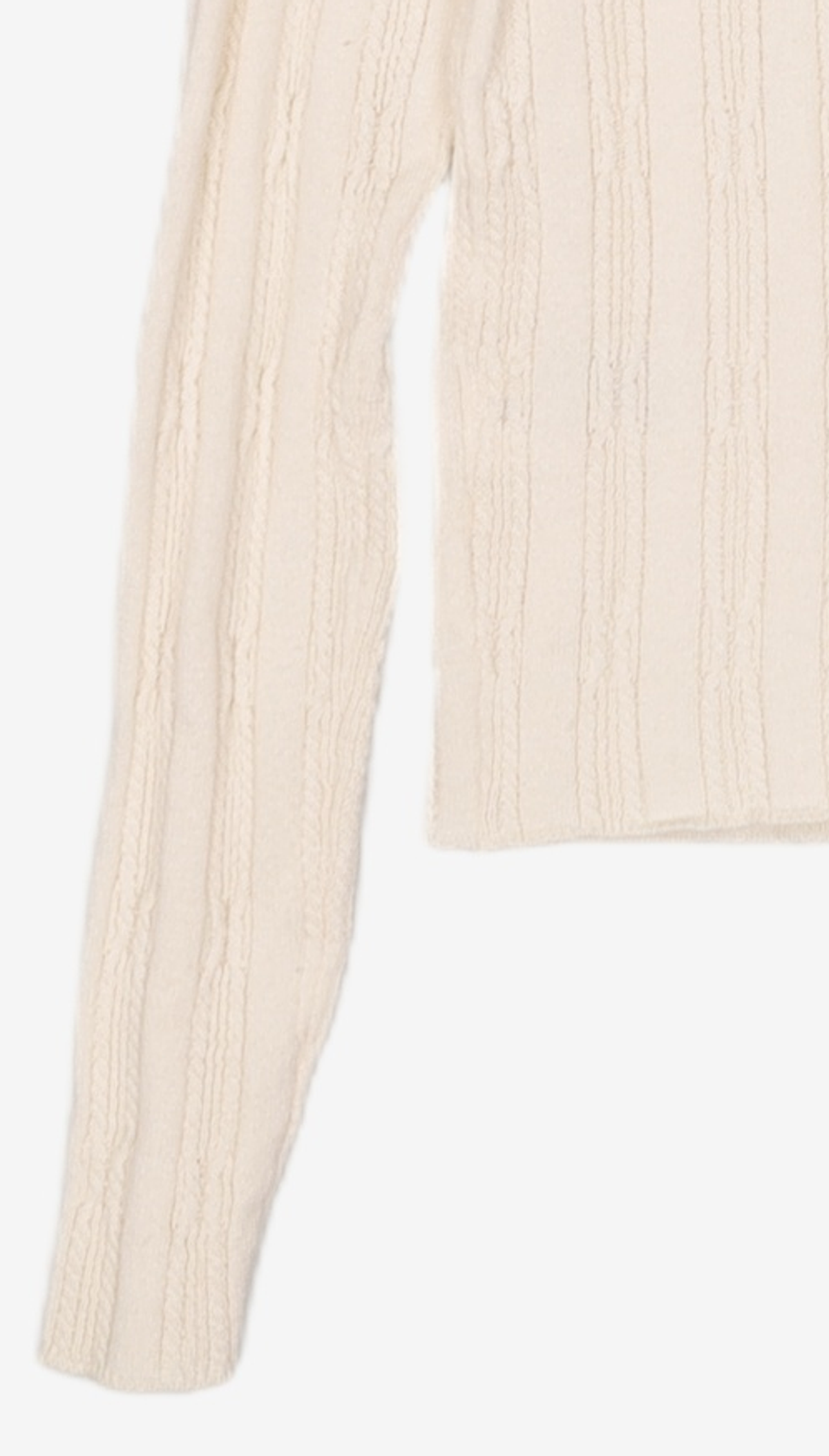 코텔로(KOTELO) Cotton Blended Collar Cardigan  Ivory S