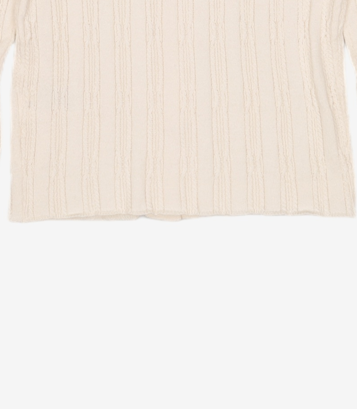 코텔로(KOTELO) Cotton Blended Collar Cardigan  Ivory S