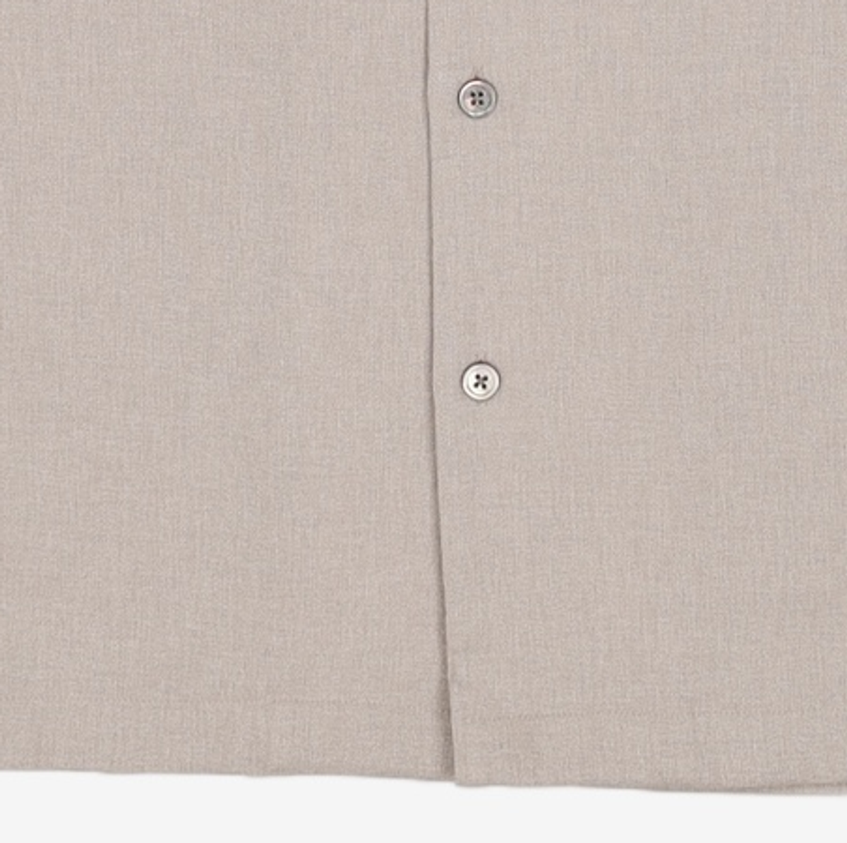 소신(SOCIN) Basket Weave Half Shirts (Khaki) L