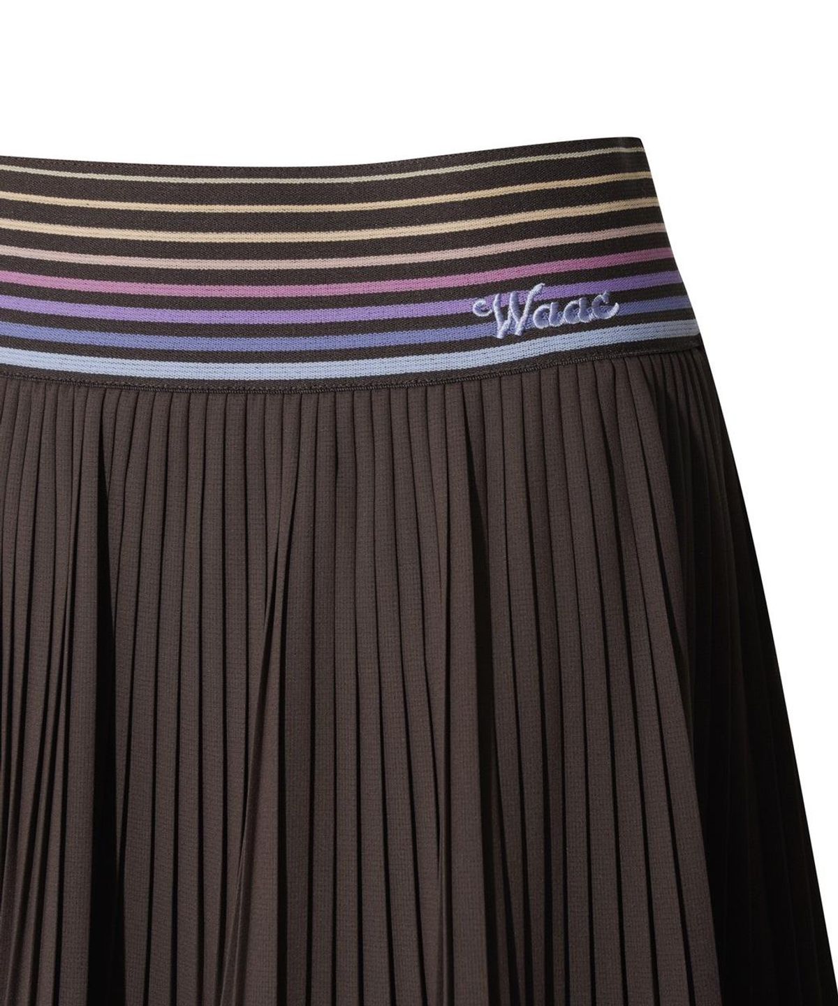 왁(WAAC) Women Rainbow pleats skort WWKCM26501BRD