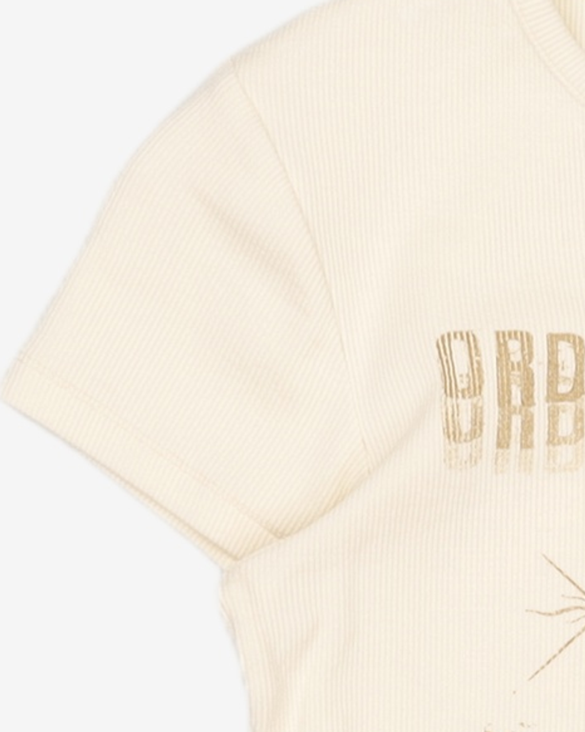 오디너리 홀리데이(ORDINARY HOLIDAY) 걸 프린트 티셔츠 [CREAM] FREE