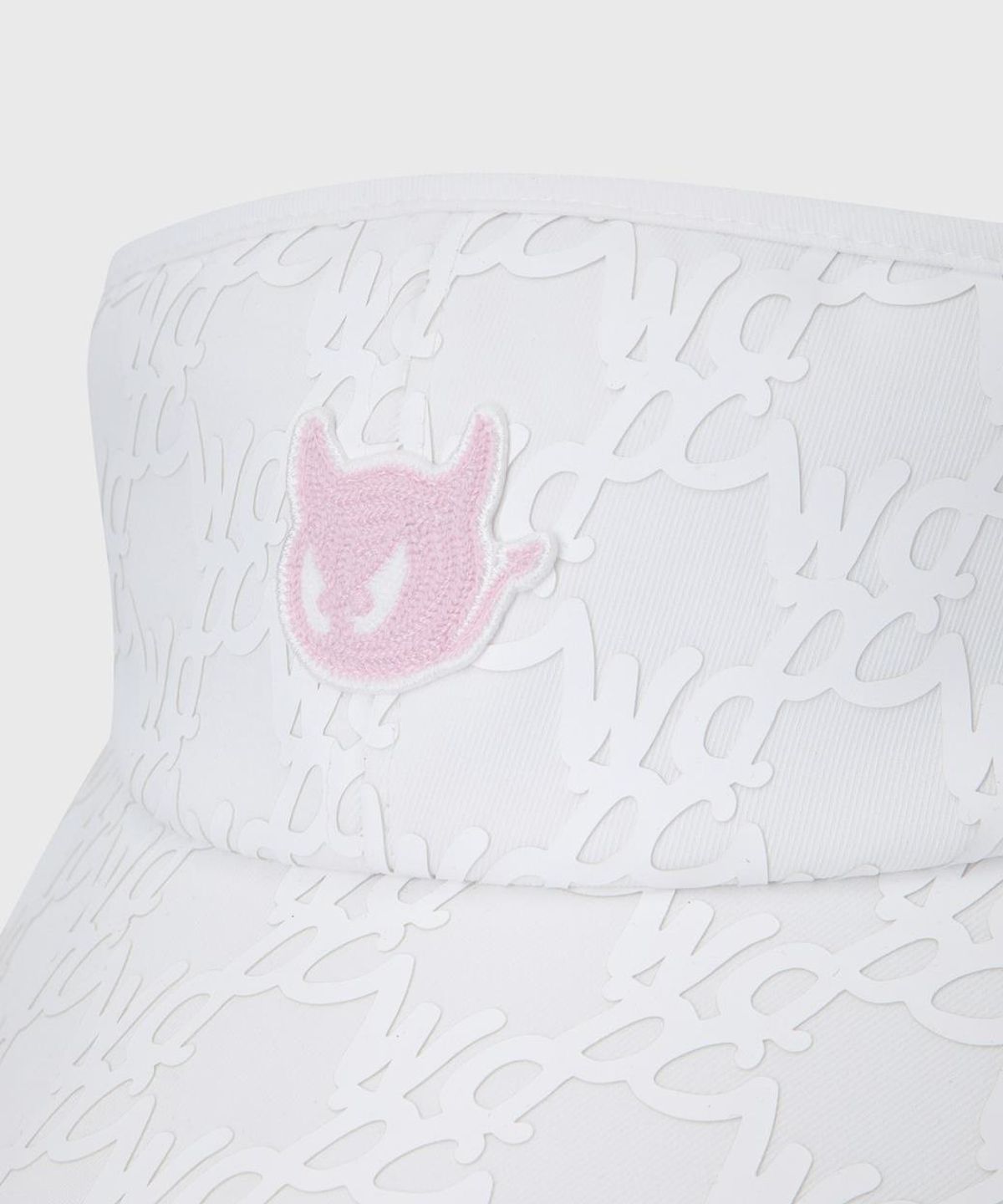 왁(WAAC) Women Logo Pattern Visor WGRCX26315WHX